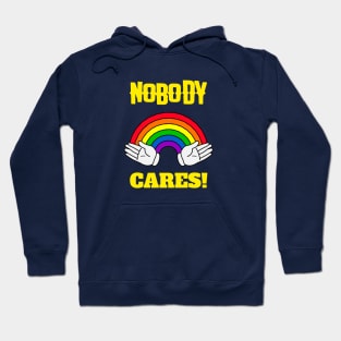 Sarcastic Quote with Rainbow Graphic Hoodie